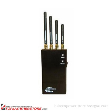 5-Band Portable WiFi Bluetooth Wireless Video Cell Phone Jammer